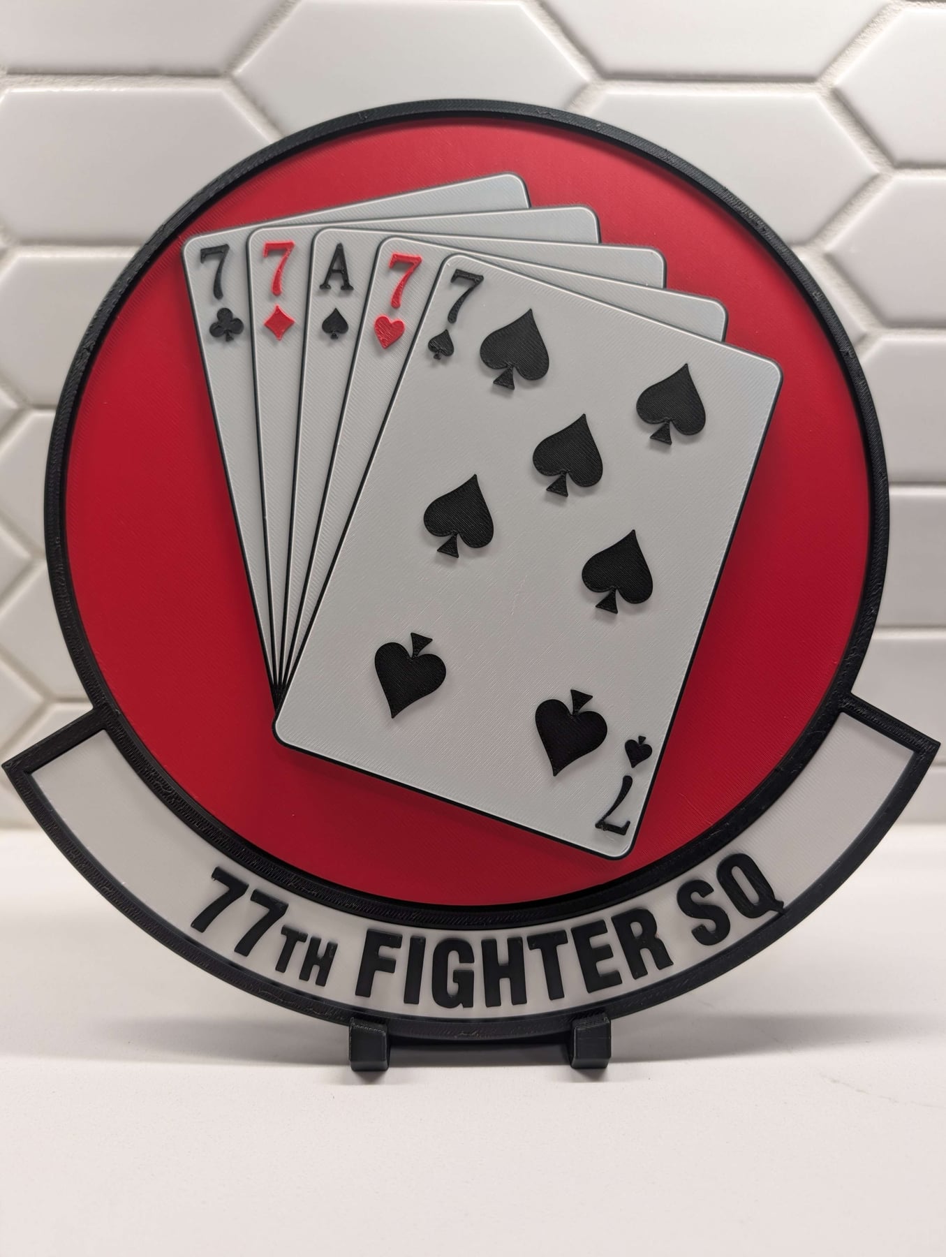 Real print photo for 77th Fighter Squadron