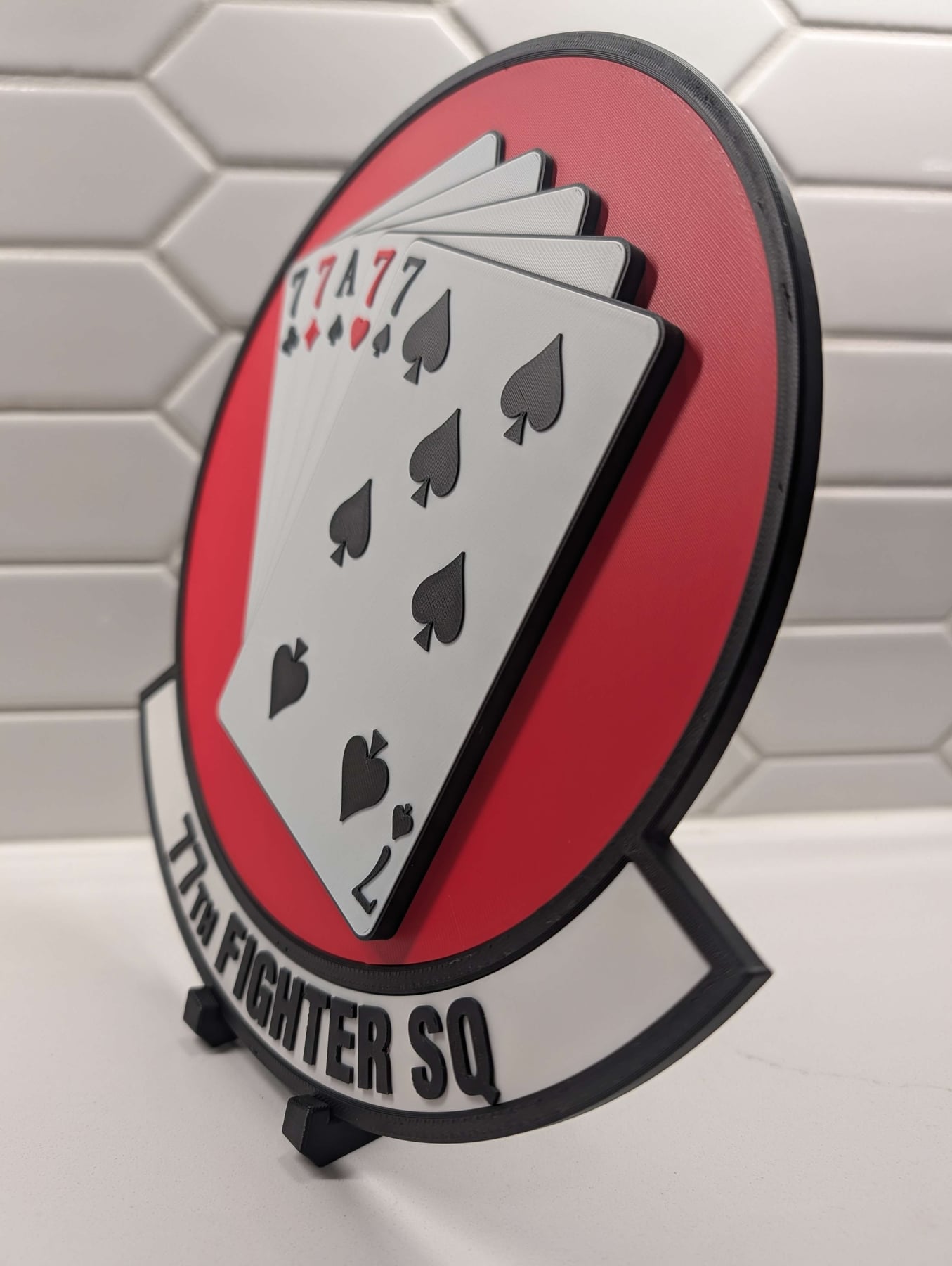 Real print photo for 77th Fighter Squadron